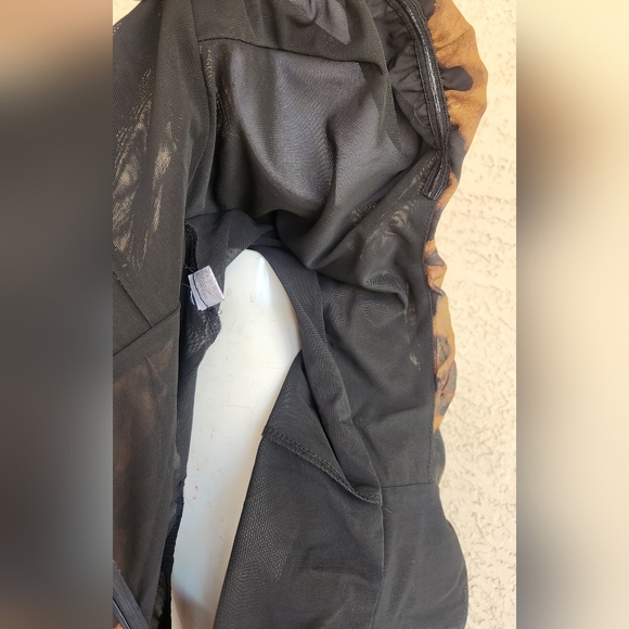 SEXY LEOPARD MESH MAXI DRESS - Picture 4 of 7